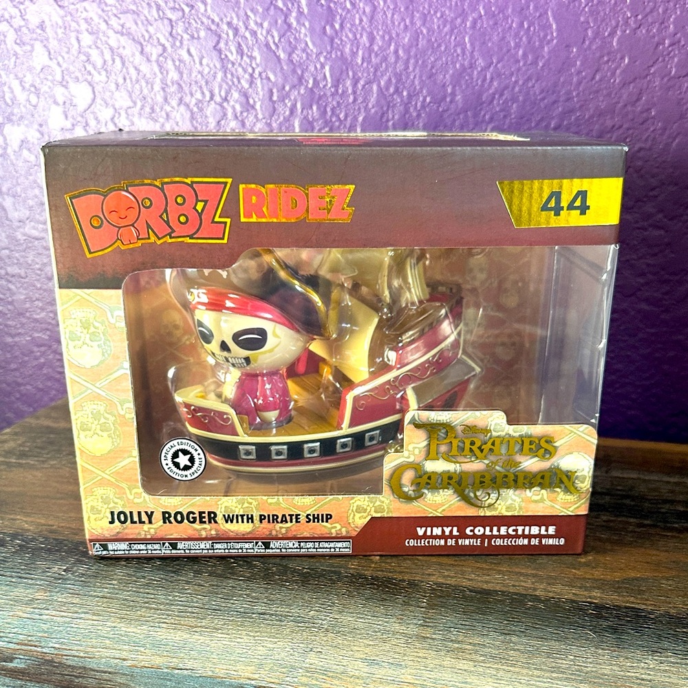 Funko Dorbz Ridez #44 Jolly Roger with Pirate Ship